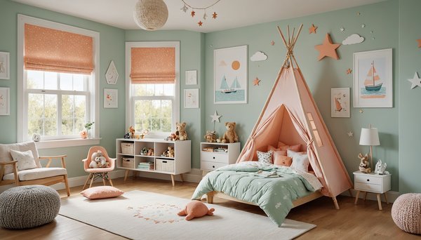 Idées sympas pour décorer la chambre d'un enfant de 3 ans